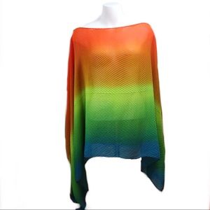 Kaktus One Size Ombré Beach Swim Cover Up